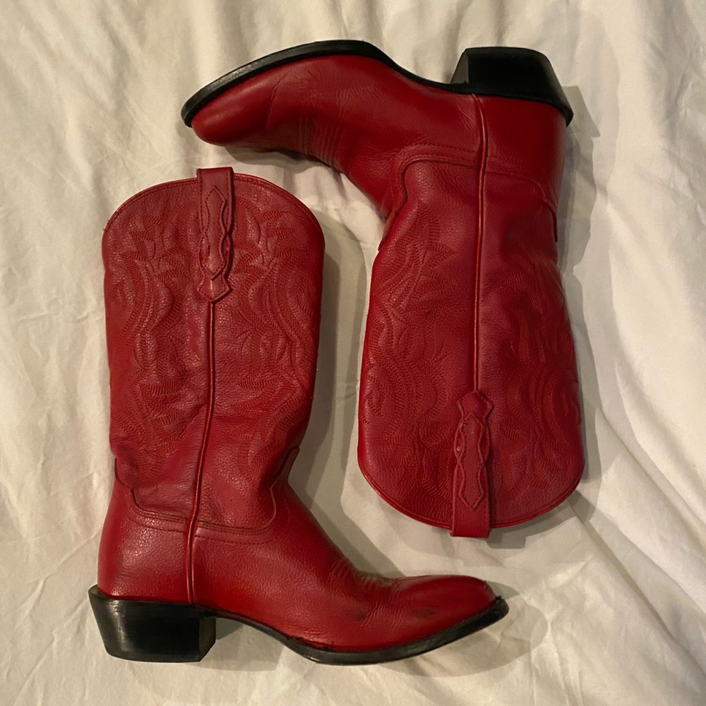 Shyanne Leather Cowgirl Boots